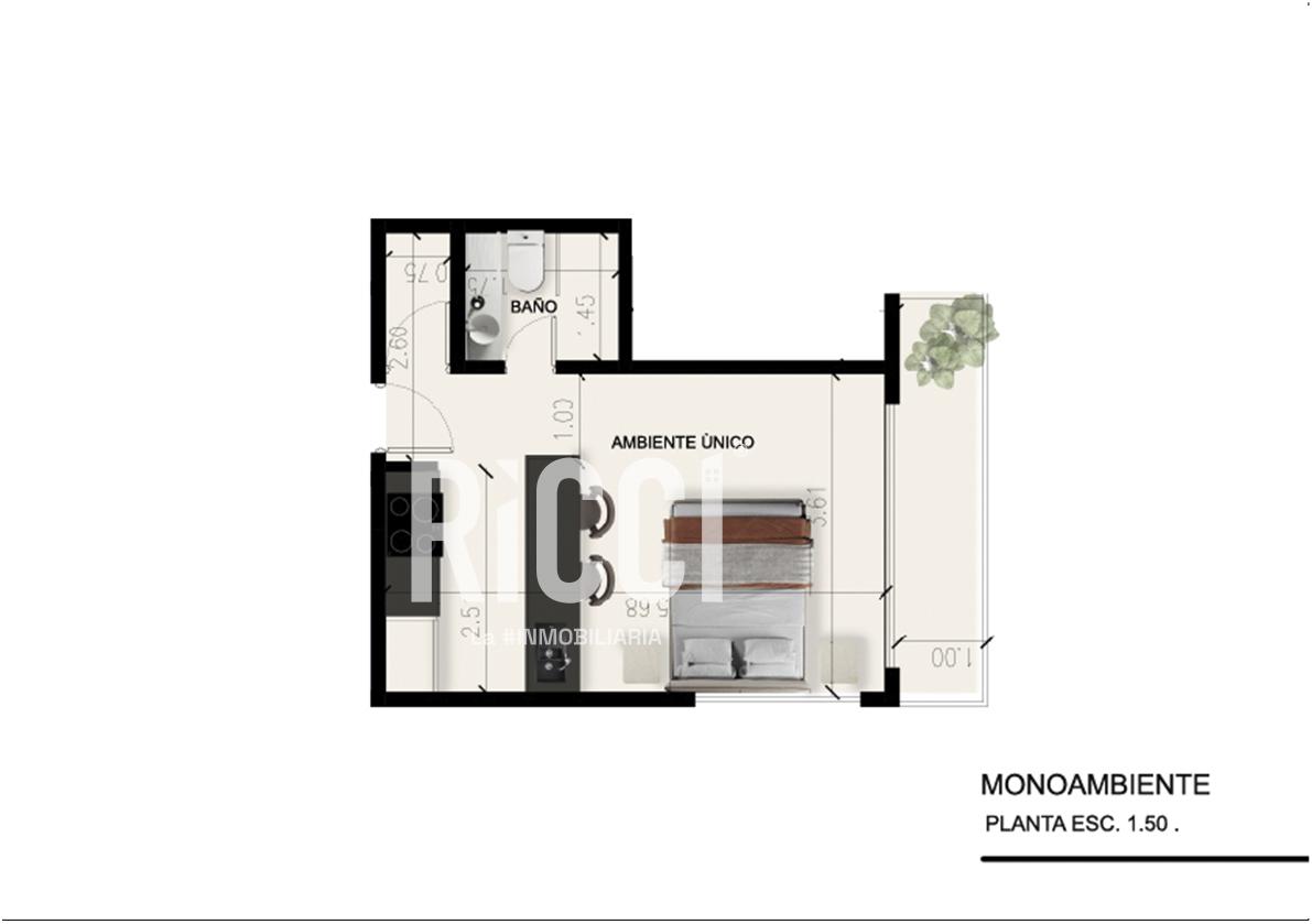 Foto Departamento en Venta en Berazategui, Berazategui Monoambiente en Venta Berazategui desarrollo en pozo